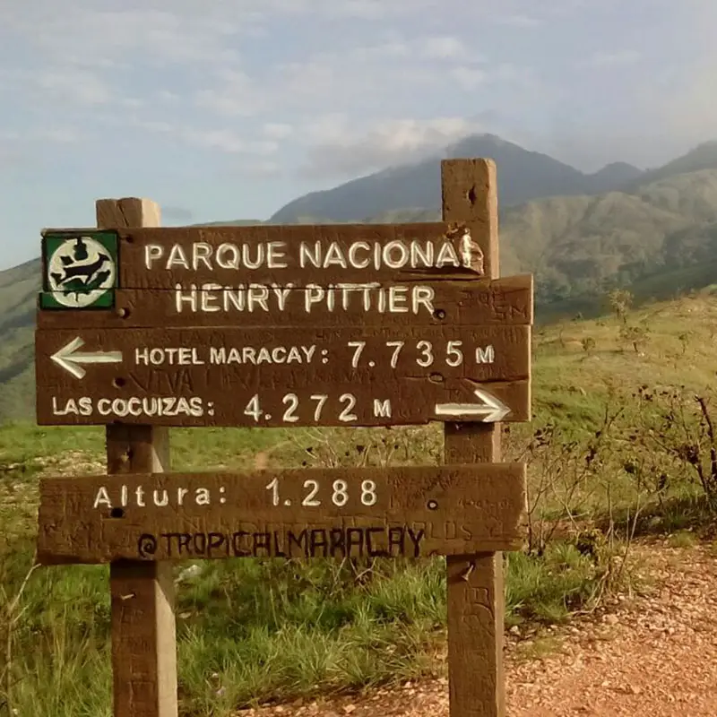 el cartel cerro hotel maracay serranía las delicias via las cocuizas